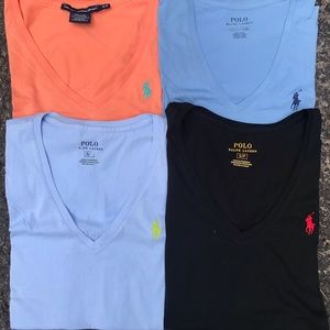 LOT of Polo Ralph Lauren Short Sleeve Tops
